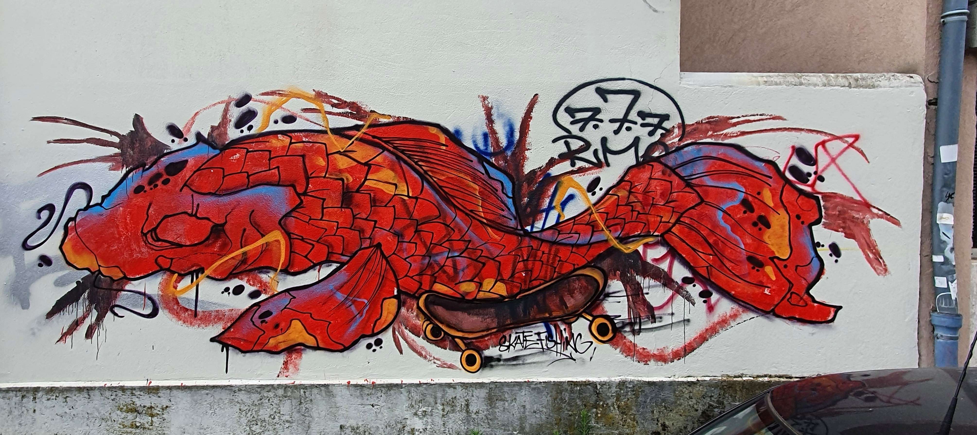 
								Street-art graffiti fresque 
								LartistSuperCho 
									1 Rue du Commandant Debelle
									38000
									Grenoble
									France 
									Pat Finder
								Street-Art-Safari.com
								