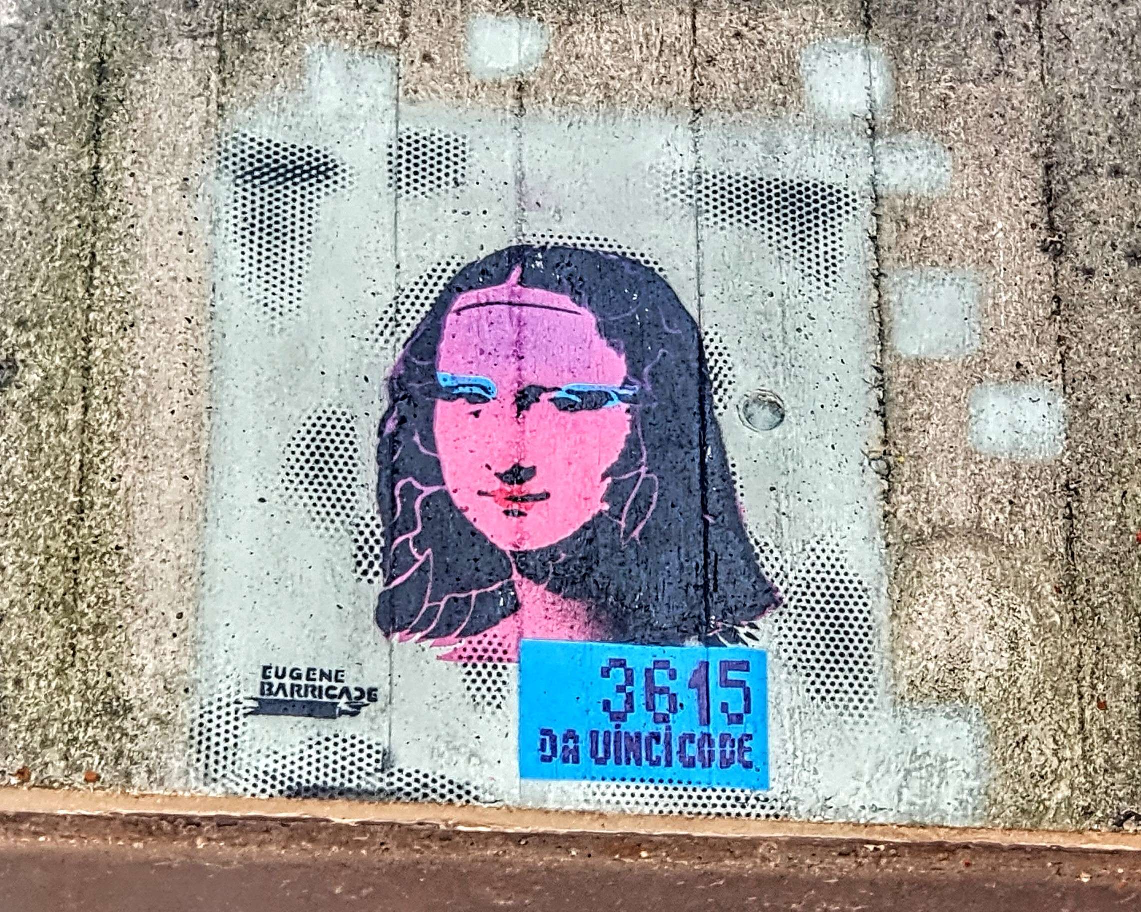 
								Street-art graffiti fresque 
								Eug&egrave;ne BARRICADE 
									3 Rue Fran&ccedil;ois Raoult
									38000
									Grenoble
									France 
									Pat Finder
								Street-Art-Safari.com
								