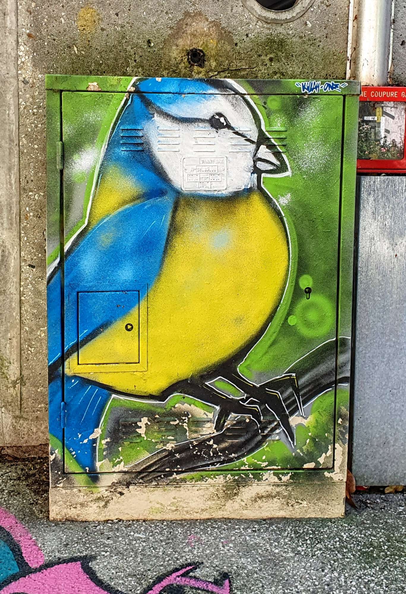 
								Street-art graffiti fresque 
								KillahOne 
									25 Rue des Arts
									38000
									Grenoble
									France 
									Pat Finder
								Street-Art-Safari.com
								