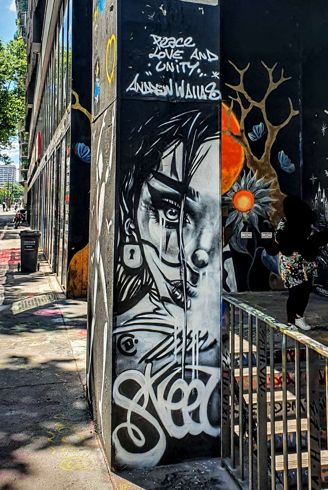 
								Street-art graffiti fresque 
								Andrew Wallas 
									20 Boulevard du G&eacute;n&eacute;ral d'Arm&eacute;e Jean Simon
									75013
									Paris
									France 
									Pat Finder
								Street-Art-Safari.com
								