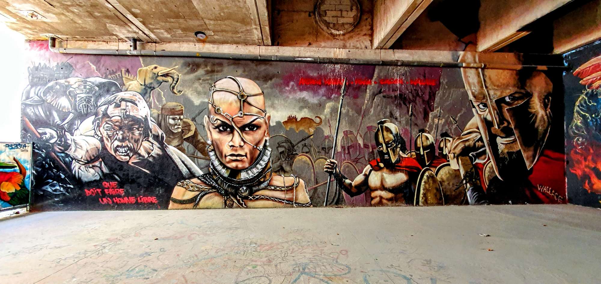 
								Street-art graffiti fresque 
								Andrew Wallas 
									16 Boulevard du G&eacute;n&eacute;ral d'Arm&eacute;e Jean Simon
									75013
									Paris
									France 
									Pat Finder
								Street-Art-Safari.com
								