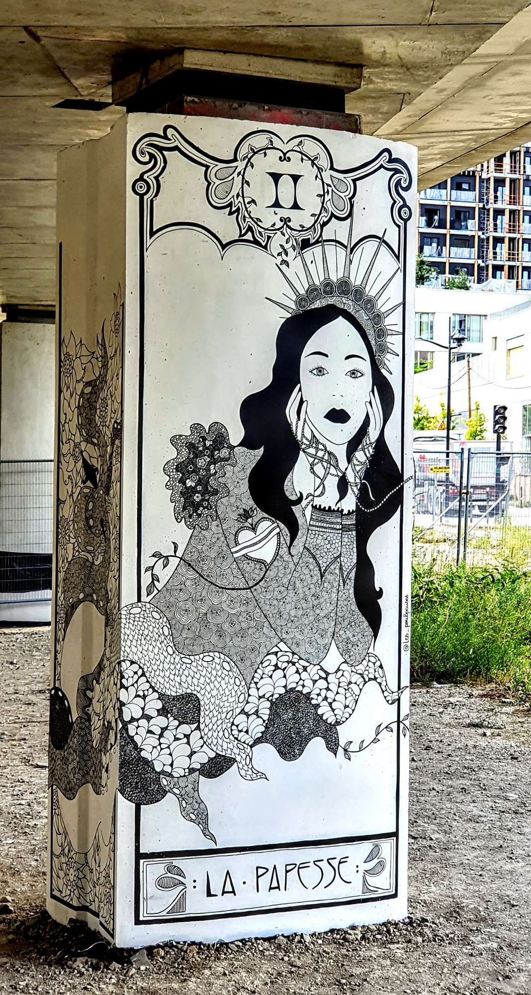 
								Street-art graffiti fresque 
								Les Poulpeuses 
									10 Rue Jean-Baptiste Berlier
									75013
									Paris
									France 
									Pat Finder
								Street-Art-Safari.com
								