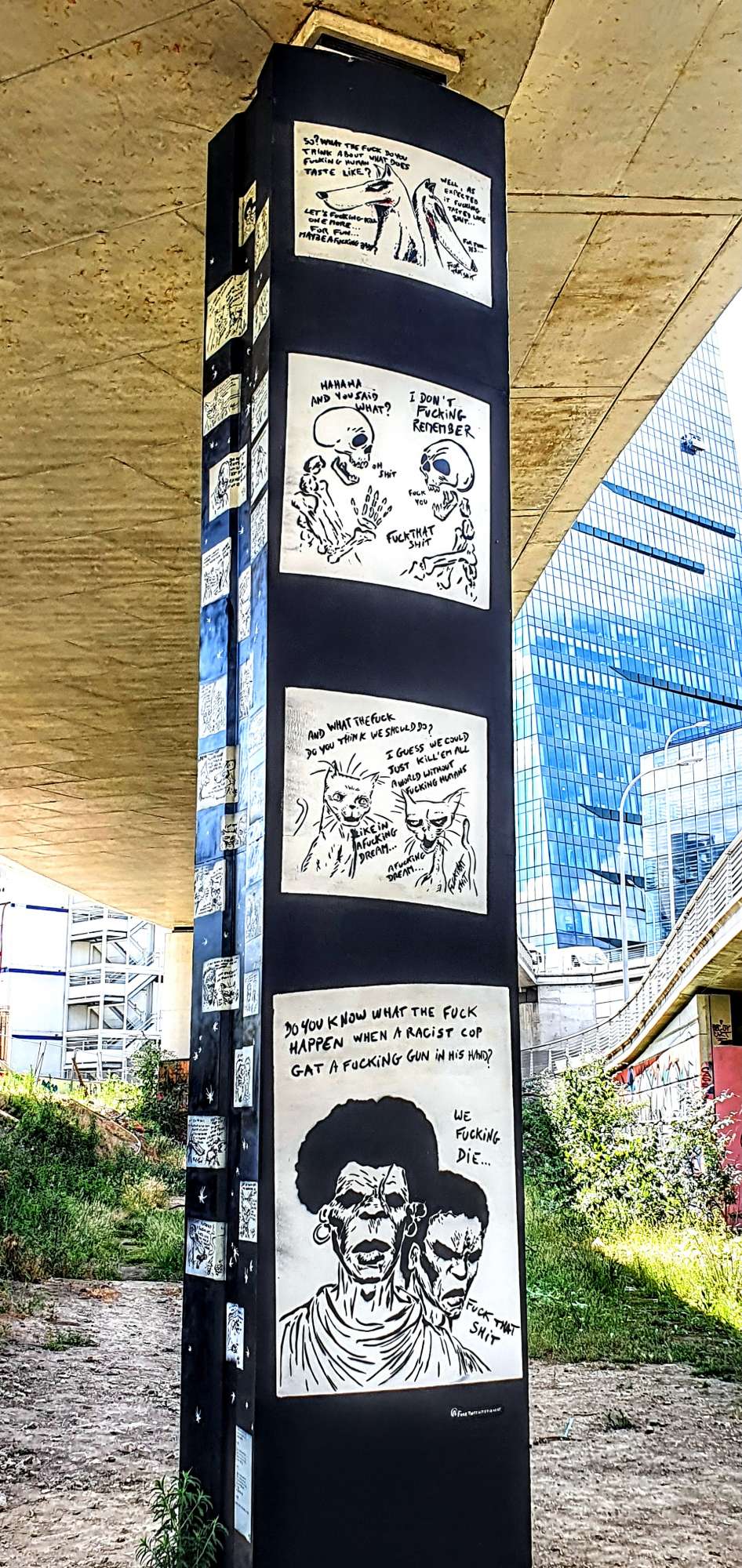 
								Street-art graffiti fresque 
								 
									20 Rue Bruneseau
									75013
									Paris
									France 
									Pat Finder
								Street-Art-Safari.com
								