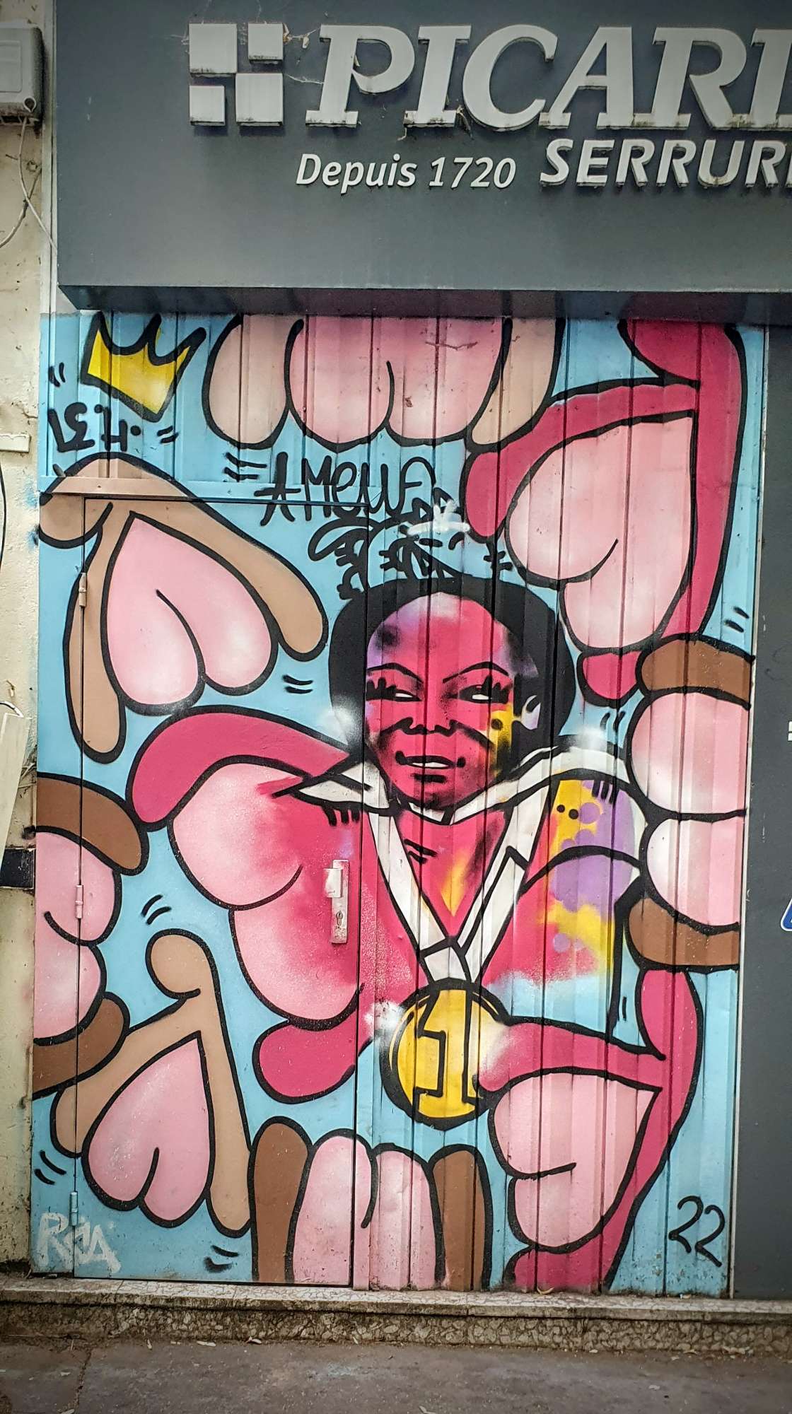 
								Street-art graffiti fresque 
								Meuf 
									24 Rue Bobillot
									75013
									Paris
									France 
									Pat Finder
								Street-Art-Safari.com
								