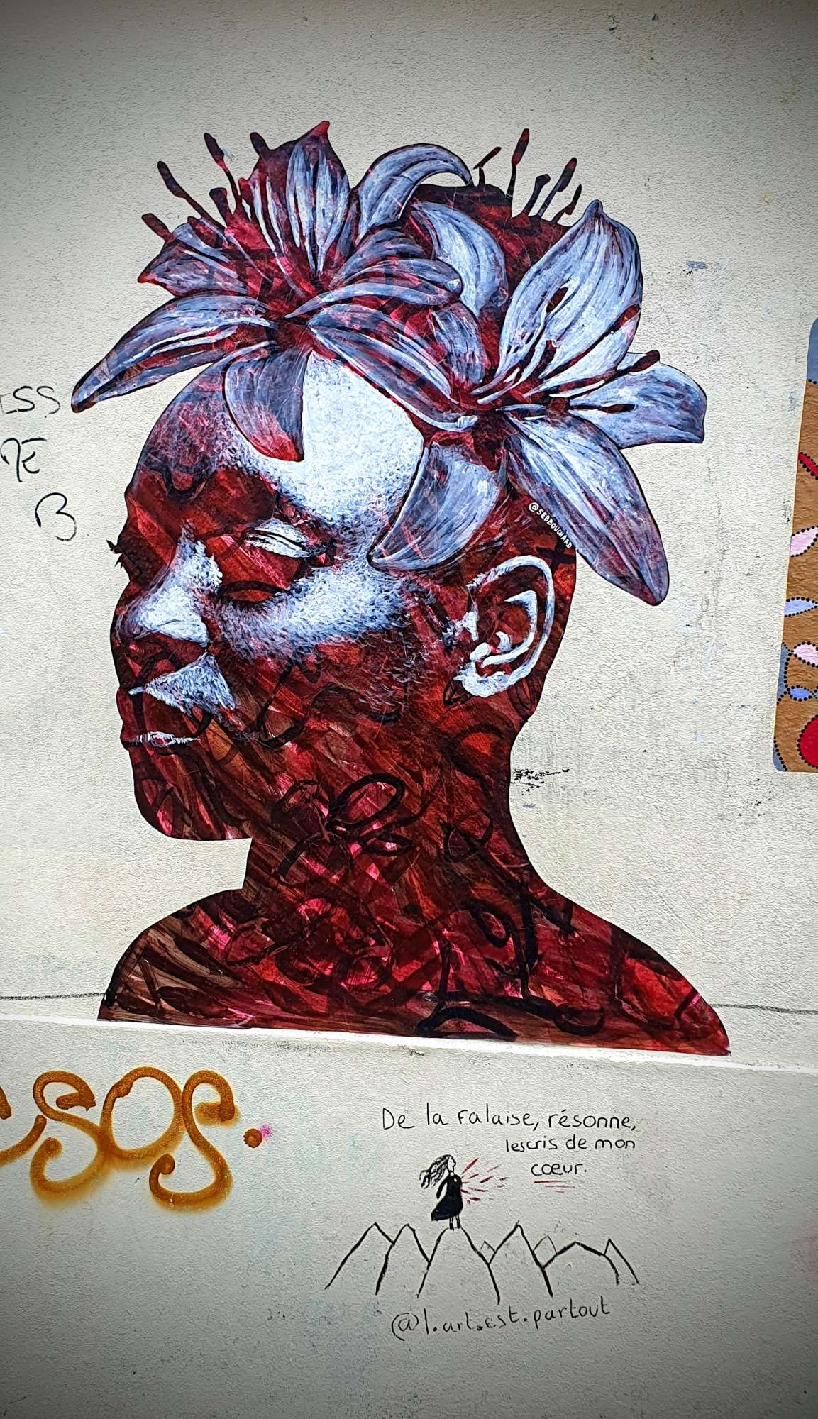 
								Street-art graffiti fresque 
								Seb Bouchard 
									4 Passage Boiton
									75013
									Paris
									France 
									Pat Finder
								Street-Art-Safari.com
								