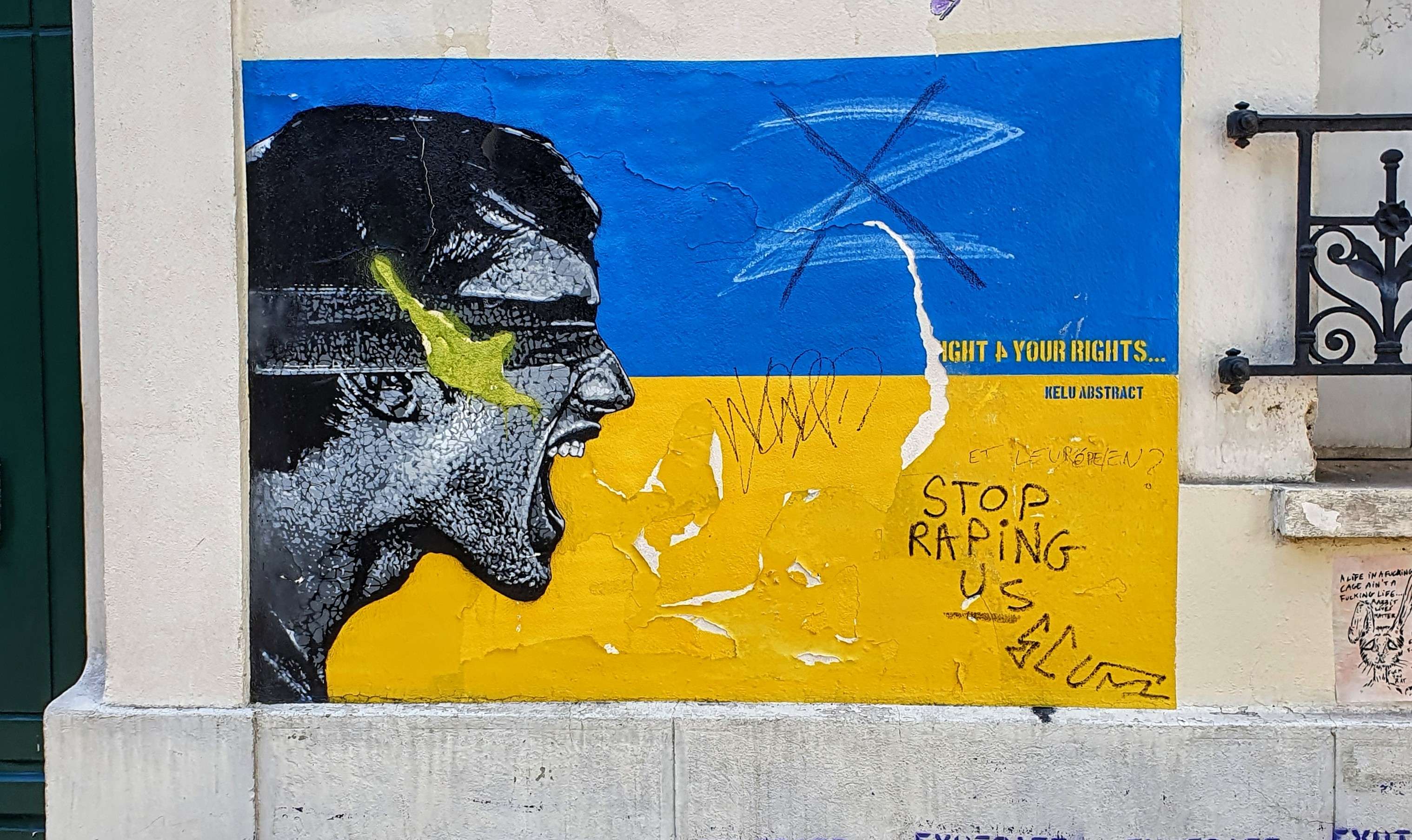 
								Street-art graffiti fresque 
								Kelu Abstract 
									29 Rue de la Butte aux Cailles
									75013
									Paris
									France 
									Pat Finder
								Street-Art-Safari.com
								