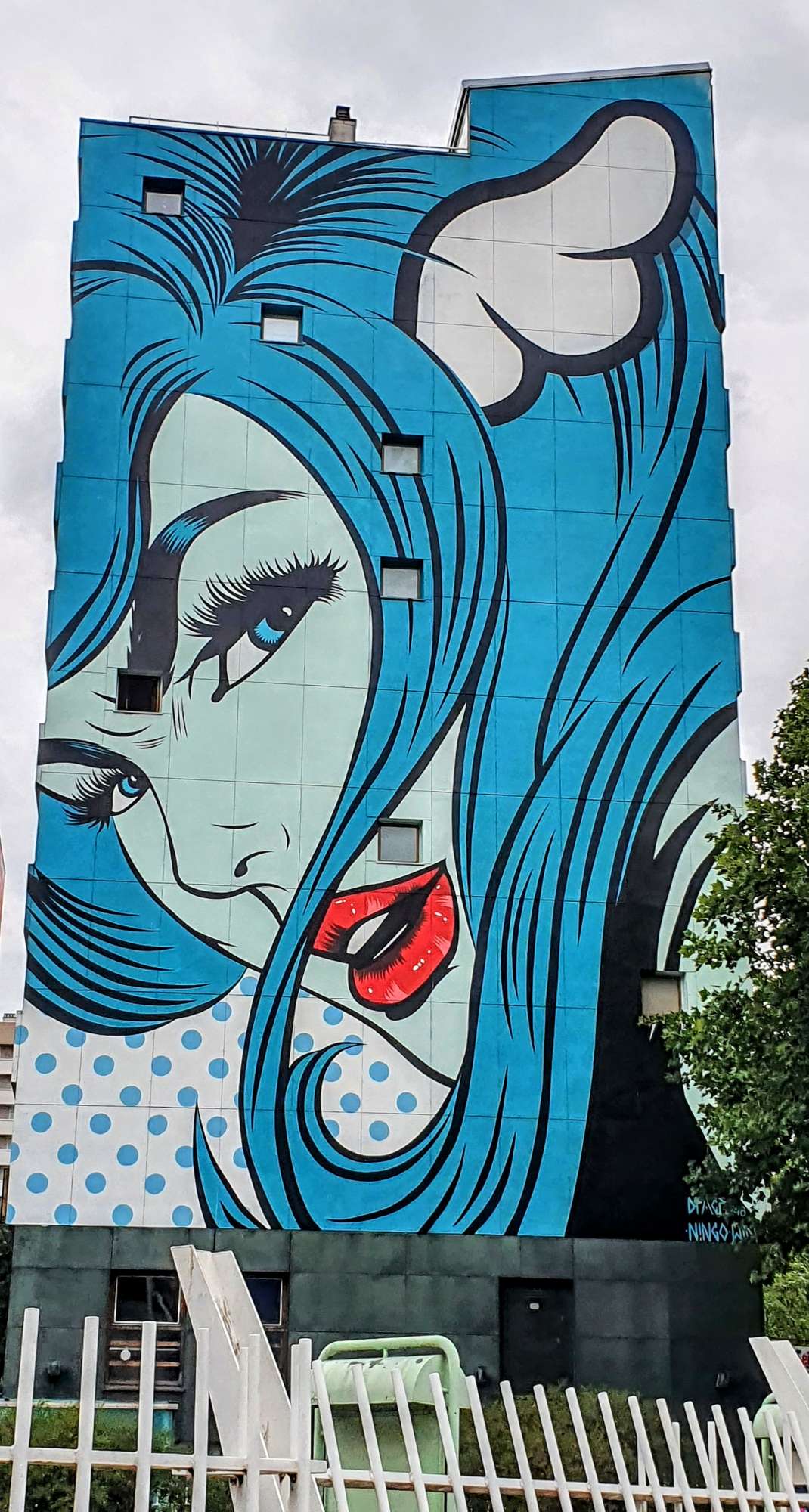 
								Street-art graffiti fresque 
								D*Face 
									167 Rue Nationale
									75013
									Paris
									France 
									Pat Finder
								Street-Art-Safari.com
								