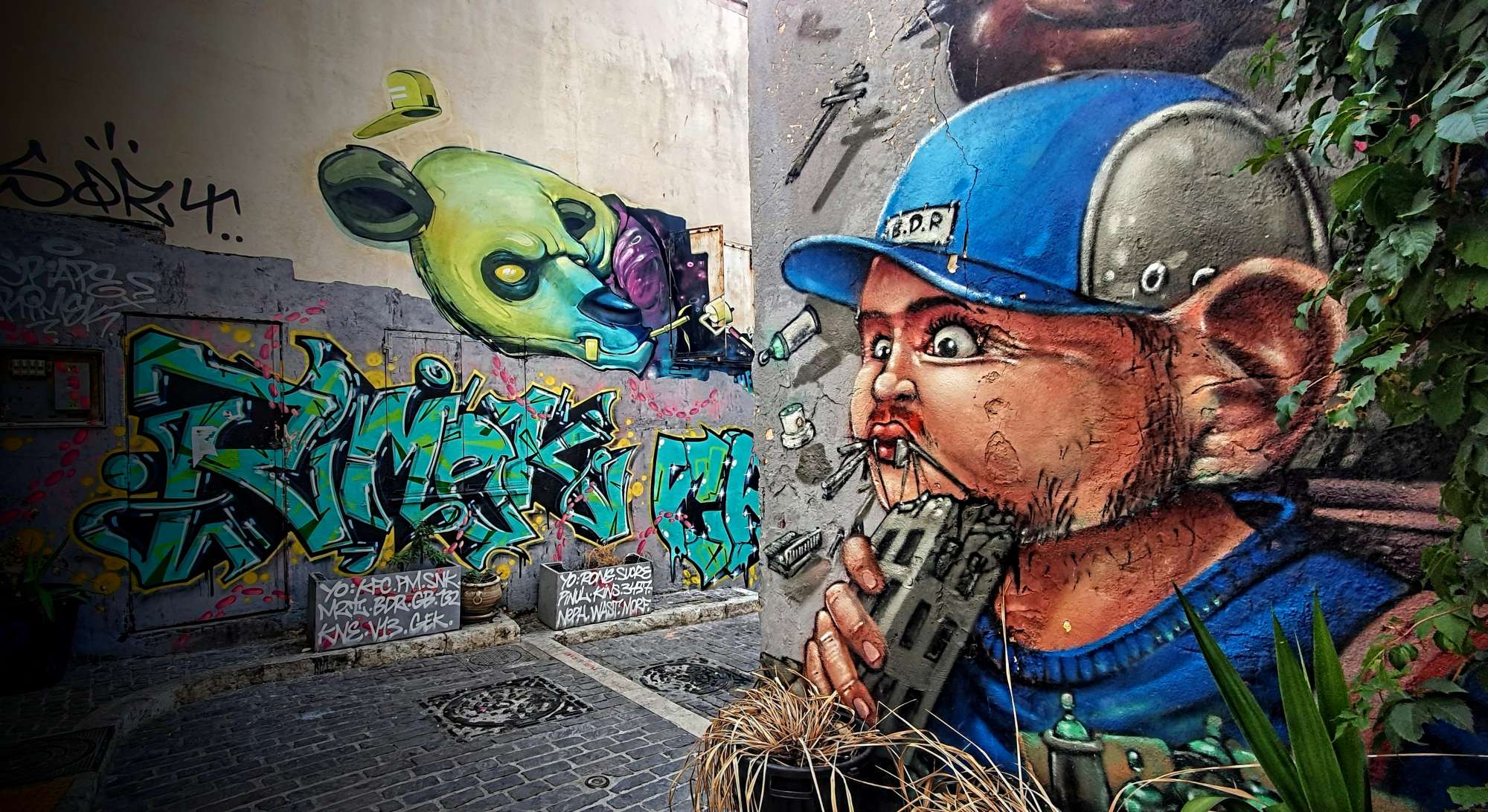 
								Street-art graffiti fresque 
								 
									31 Rue du Refuge
									13002
									Marseille
									France 
									Pat Finder
								Street-Art-Safari.com
								