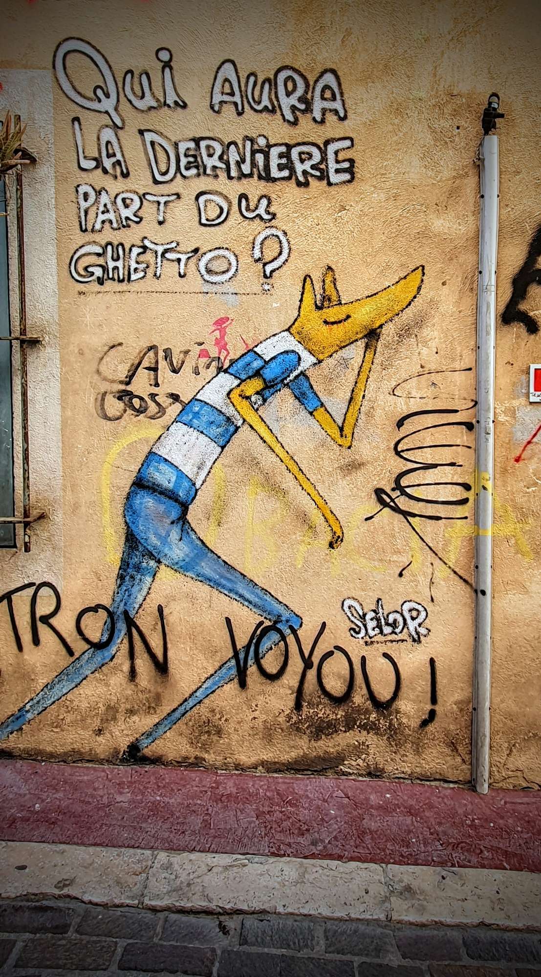 
								Street-art graffiti fresque 
								David Selor, Selor 
									3 Rue du Refuge
									13002
									Marseille
									France 
									Pat Finder
								Street-Art-Safari.com
								