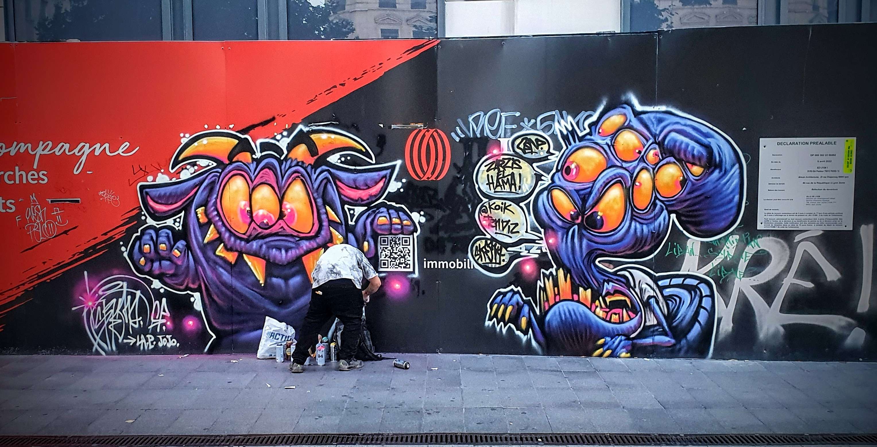 
								Street-art graffiti fresque 
								Skema 
									15 Rue Childebert
									69002
									Lyon
									France 
									Pat Finder
								Street-Art-Safari.com
								