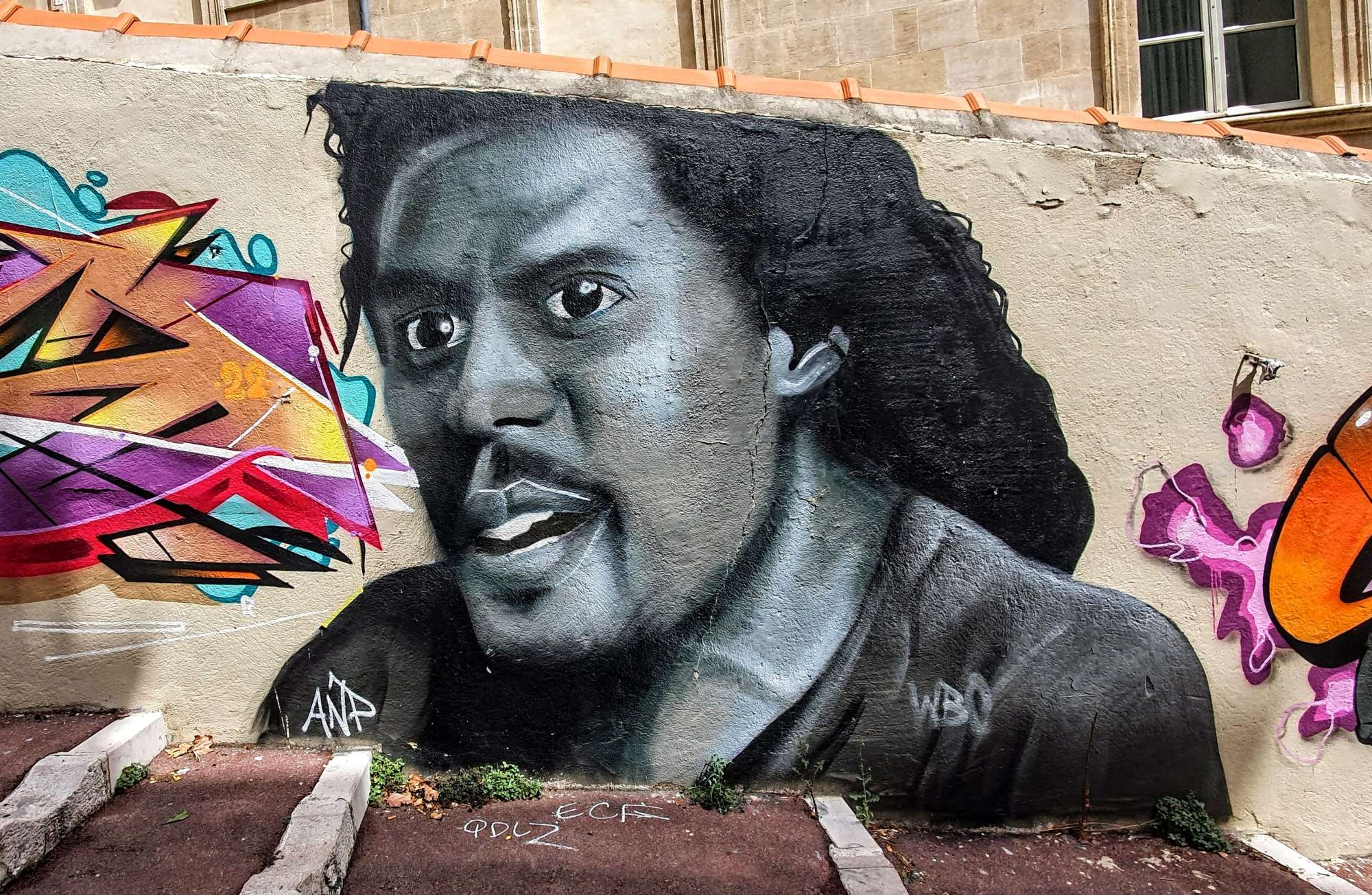 
								Street-art graffiti fresque 
								 
									1 Rue de l'Abadie
									13002
									Marseille
									France 
									Pat Finder
								Street-Art-Safari.com
								