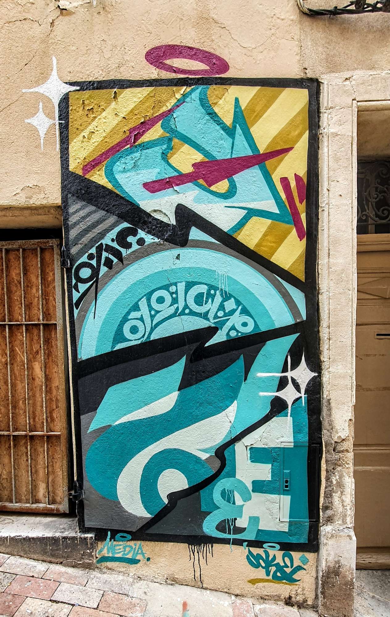 
								Street-art graffiti fresque 
								Nitram Joke 
									44 Rue des Moulins
									13002
									Marseille
									France 
									Pat Finder
								Street-Art-Safari.com
								