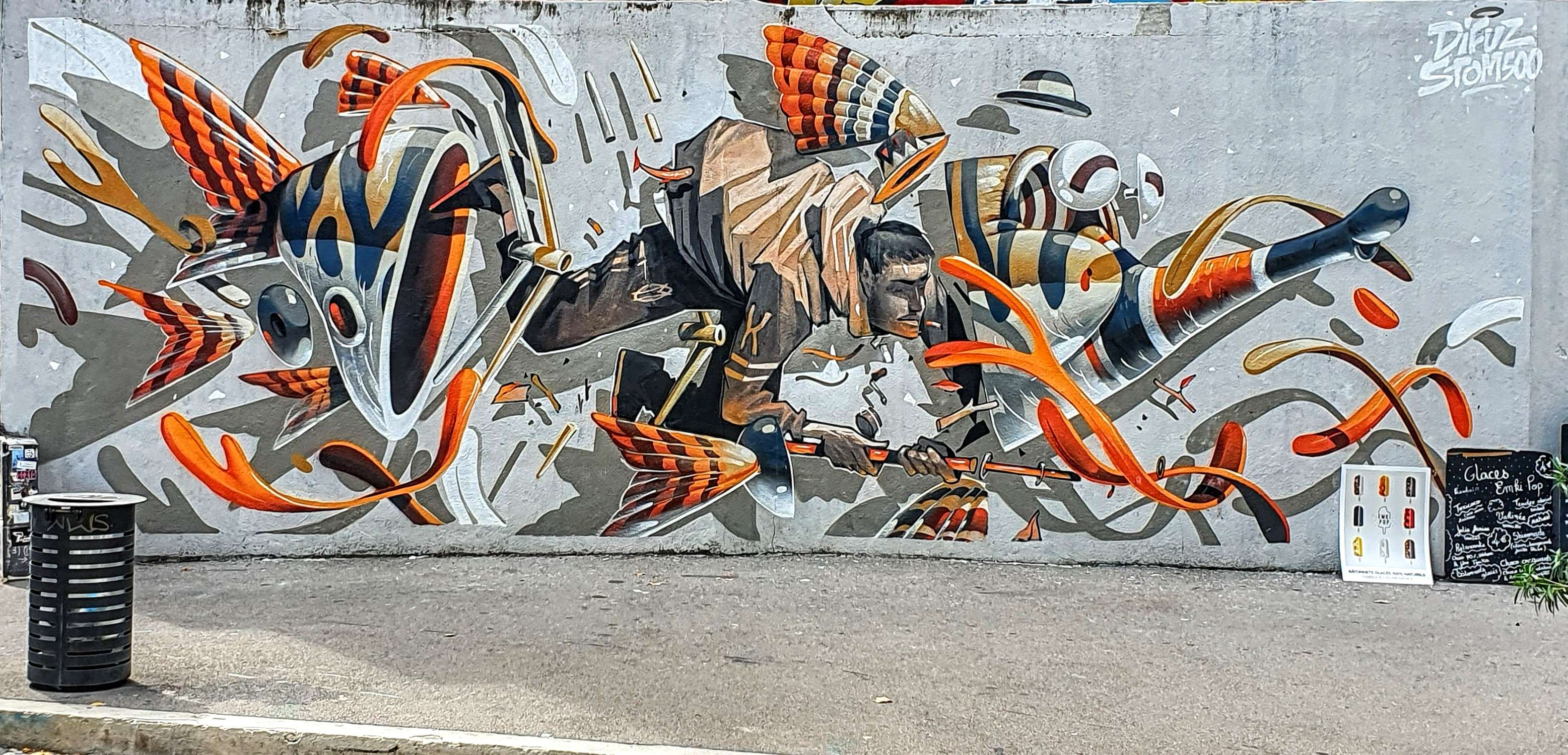 
								Street-art graffiti fresque 
								Difuz, Stom500 
									2 Traverse de la Charit&eacute;
									13002
									Marseille
									France 
									Pat Finder
								Street-Art-Safari.com
								