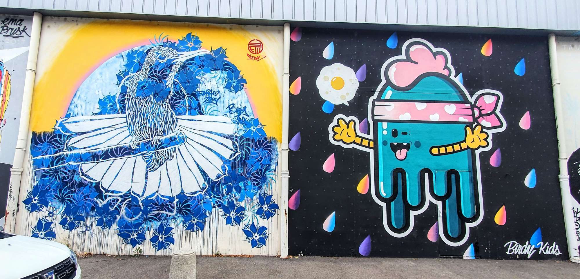 
								Street-art graffiti fresque 
								Birdy Kids 
									310 Avenue Jean Jaur&egrave;s
									69007
									Lyon
									France 
									Pat Finder
								Street-Art-Safari.com
								