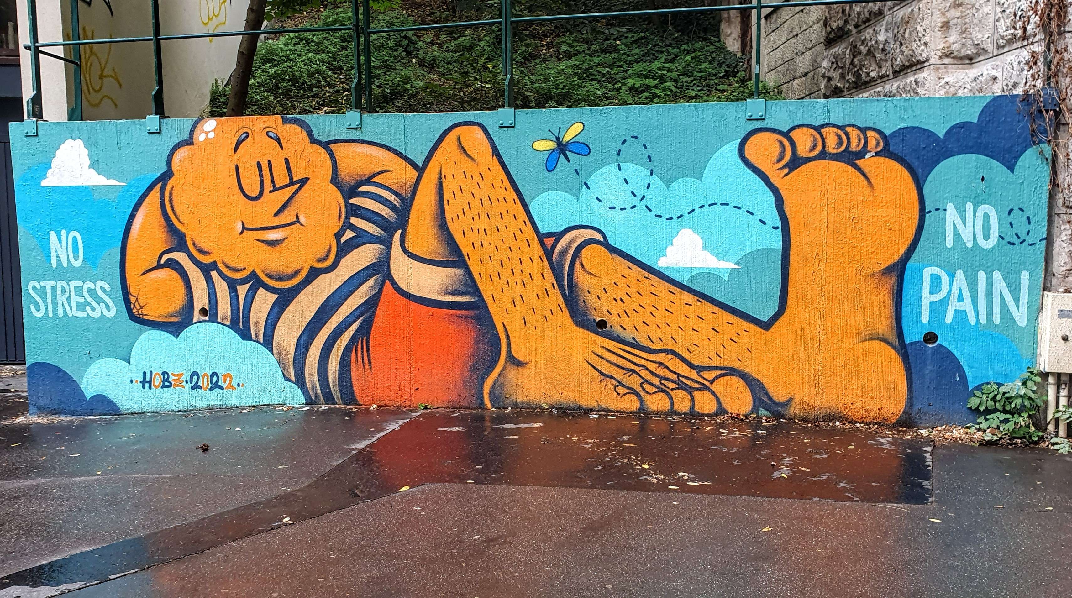 
								Street-art graffiti fresque 
								Monsieur HOBZ 
									
									75020
									Paris
									France 
									Pat Finder
								Street-Art-Safari.com
								