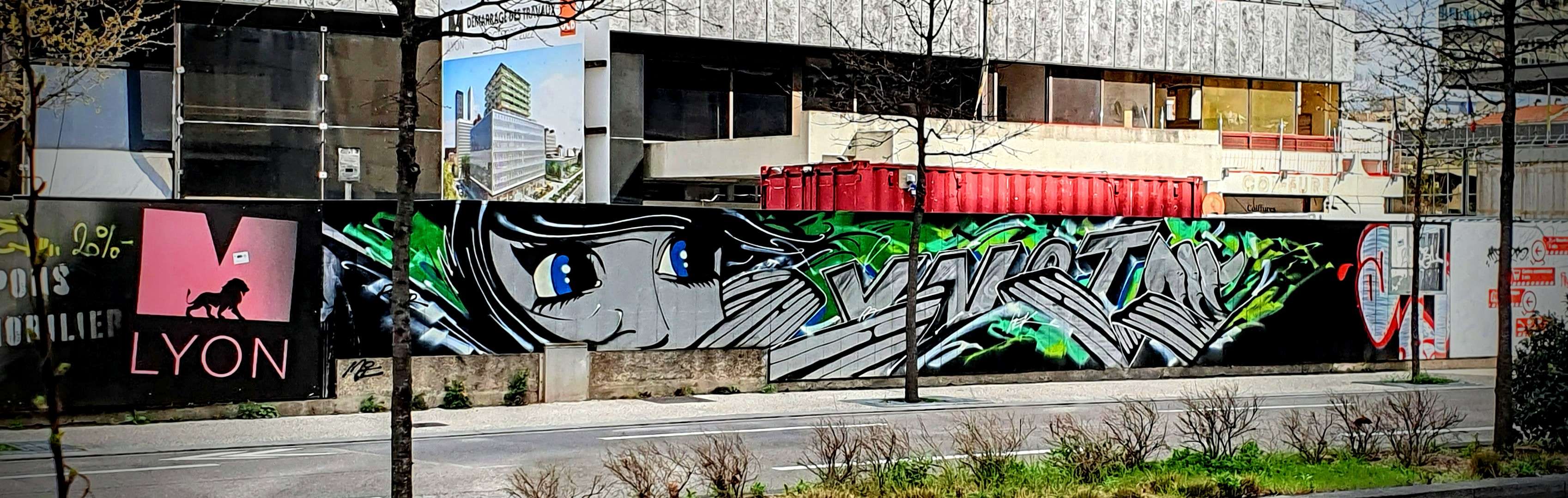 
								Street-art graffiti fresque 
								YNot 
									204 Rue Mazenod
									69003
									Lyon
									France 
									Pat Finder
								Street-Art-Safari.com
								