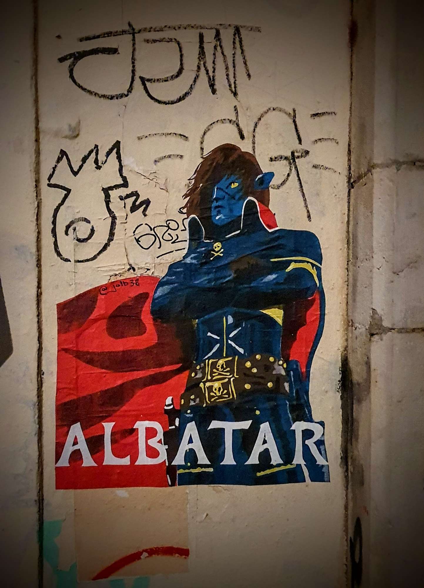 
								Street-art graffiti fresque 
								jalb38 
									6 Rue Ren&eacute; Leynaud
									69001
									Lyon
									France 
									Pat Finder
								Street-Art-Safari.com
								