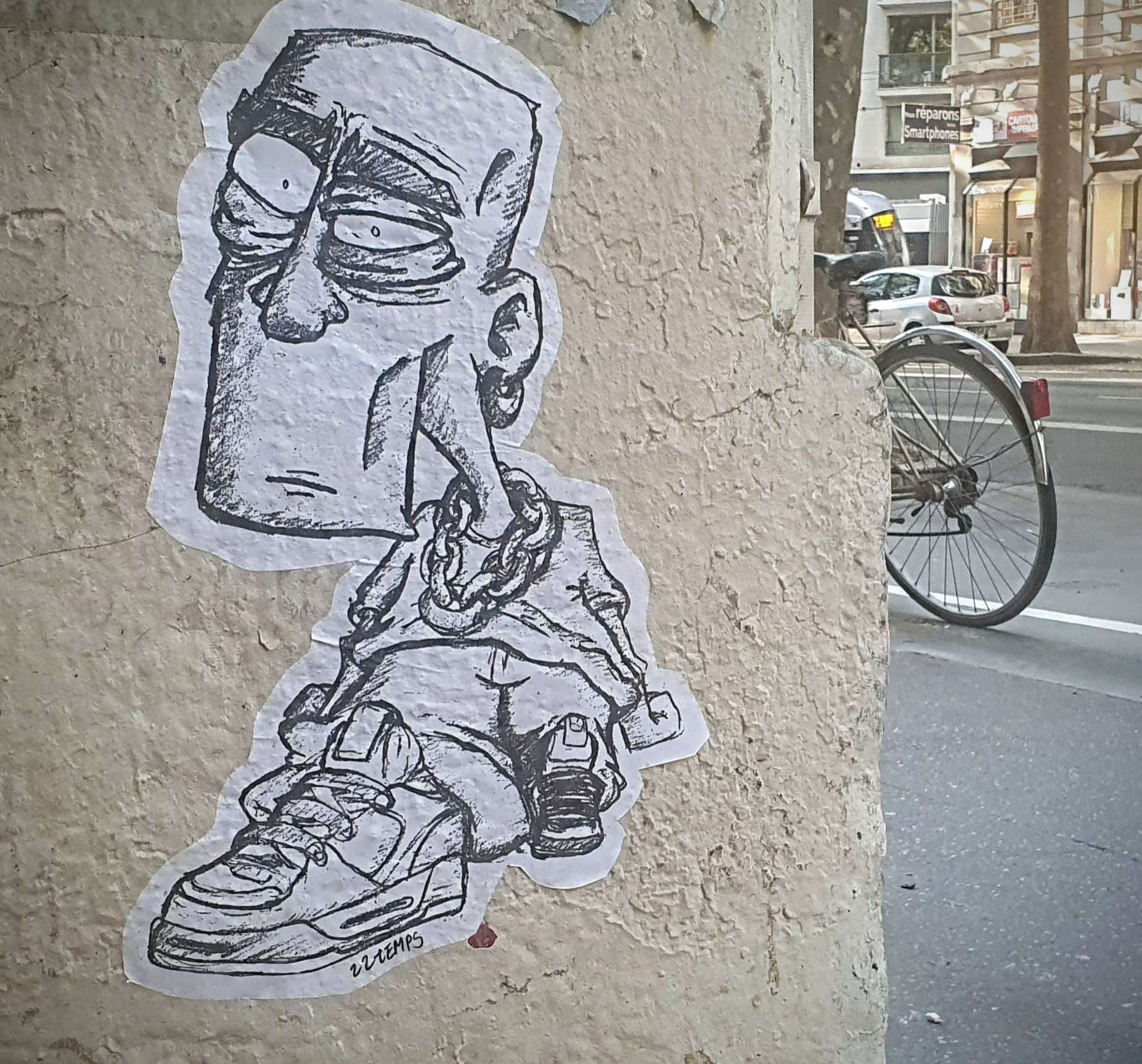 
								Street-art graffiti fresque 
								22Temps 
									77 Cours Gambetta
									69003
									Lyon
									France 
									Pat Finder
								Street-Art-Safari.com
								