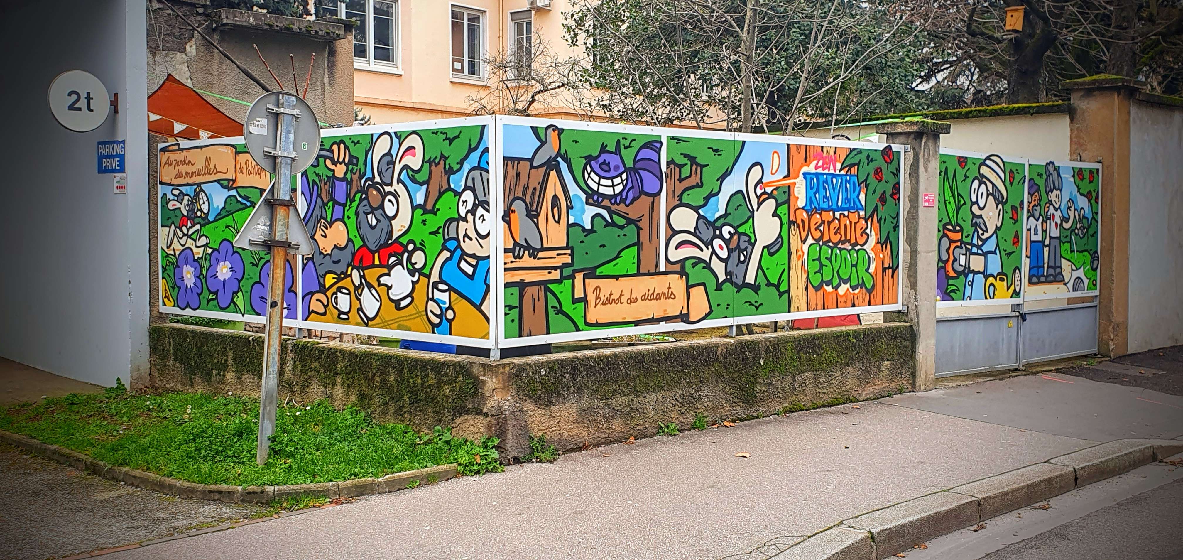 
								Street-art graffiti fresque 
								La Coulure 
									21 Rue Villon
									69008
									Lyon
									France 
									Pat Finder
								Street-Art-Safari.com
								