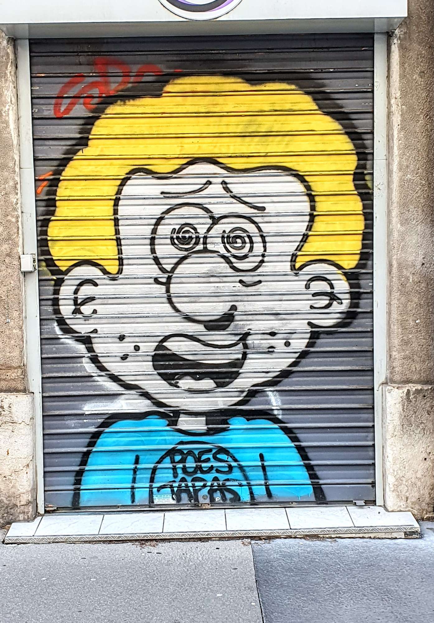 
								Street-art graffiti fresque 
								Tapas 
									94 Rue Boileau
									69006
									Lyon
									France 
									Pat Finder
								Street-Art-Safari.com
								