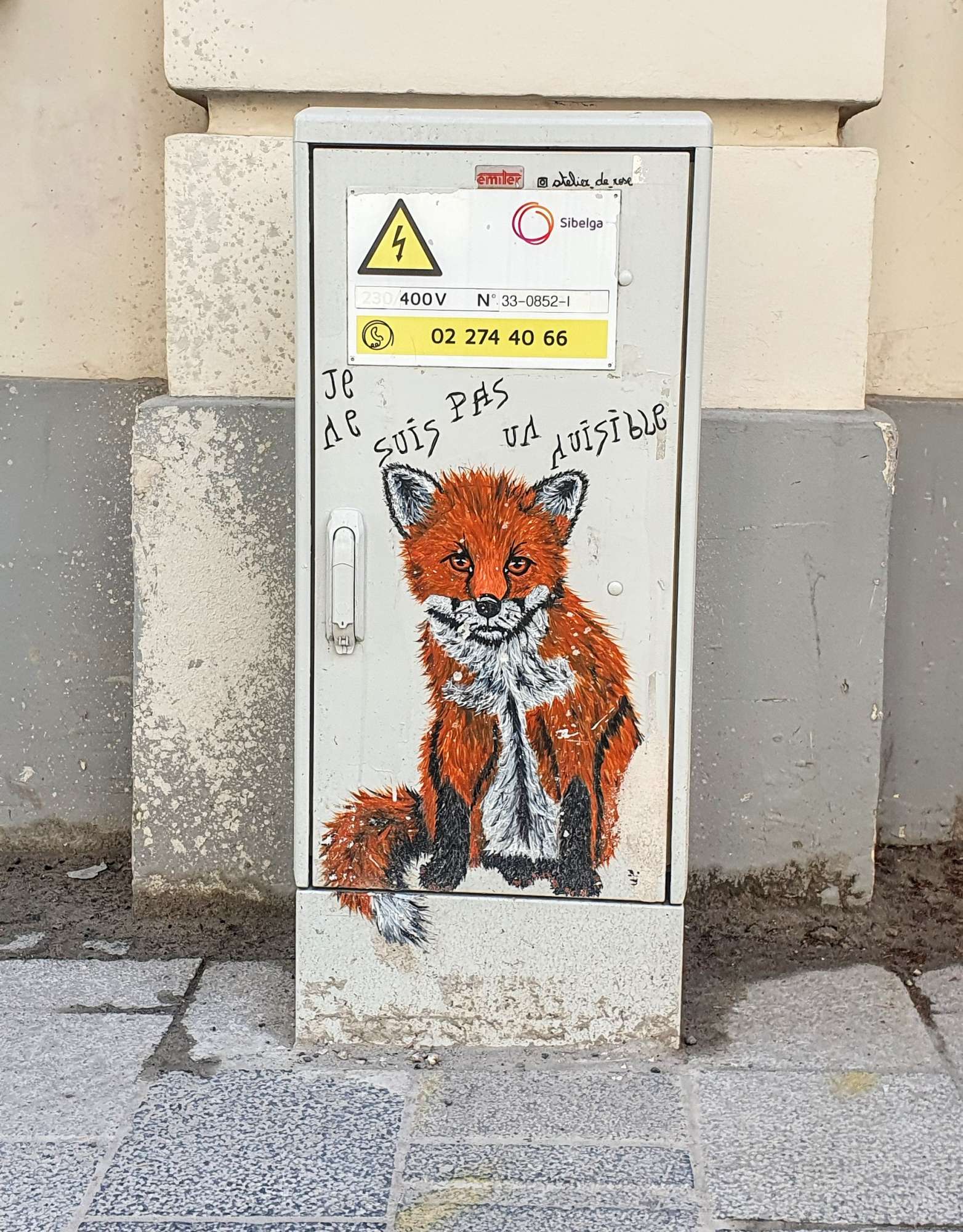 
								Street-art graffiti fresque 
								 
									1A Rue des Petits Carmes
									1000
									Bruxelles
									Belgium 
									Pat Finder
								Street-Art-Safari.com
								