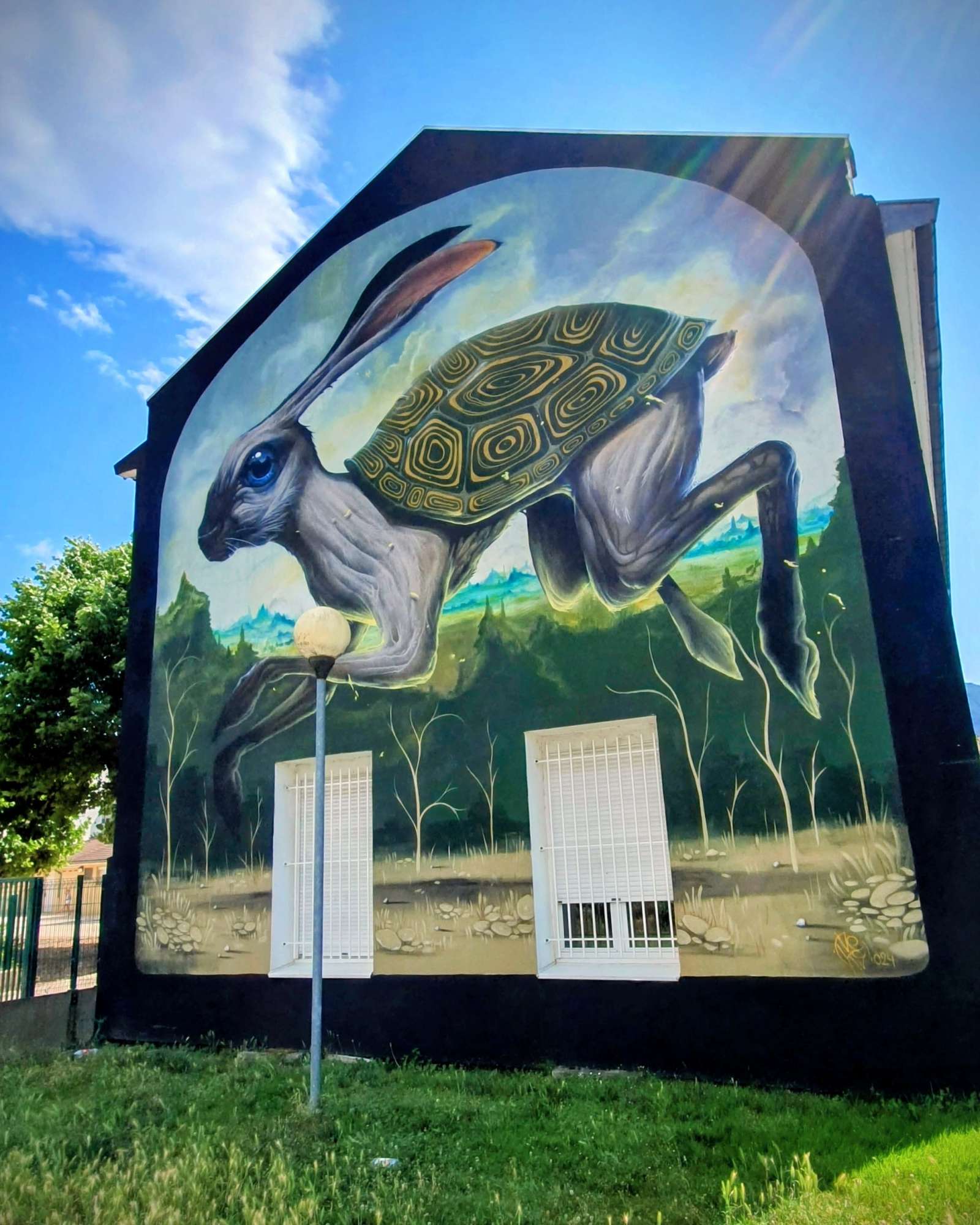 
								Street-art graffiti fresque 
								Veks Van Hillik 
									2 Rue de l'Ancienne Poste
									38120
									Saint-&Eacute;gr&egrave;ve
									France 
									Pat Finder
								Street-Art-Safari.com
								