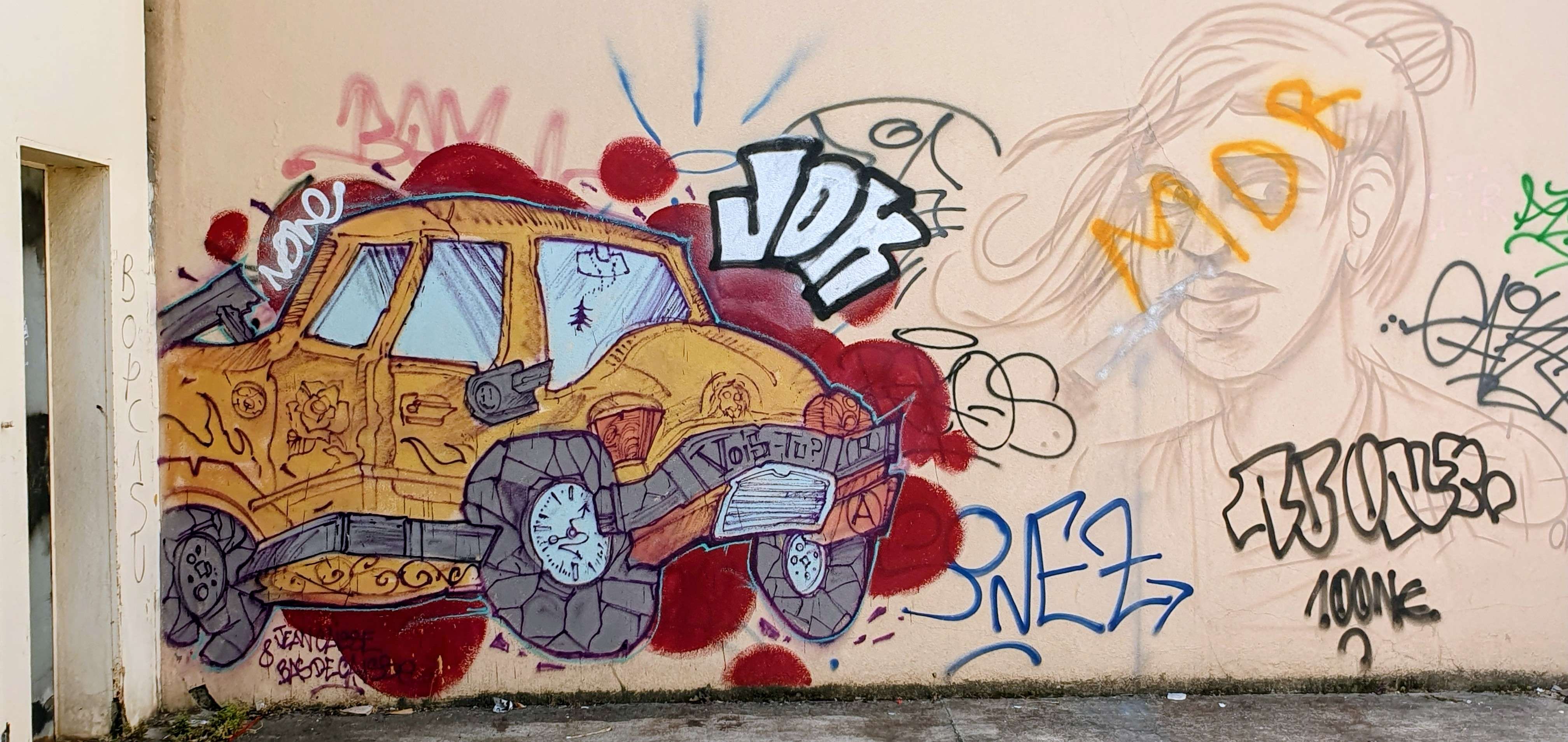 
								Street-art graffiti fresque 
								 
									2 Bis Chemin de la Capuche
									38100
									Grenoble
									France 
									Pat Finder
								Street-Art-Safari.com
								