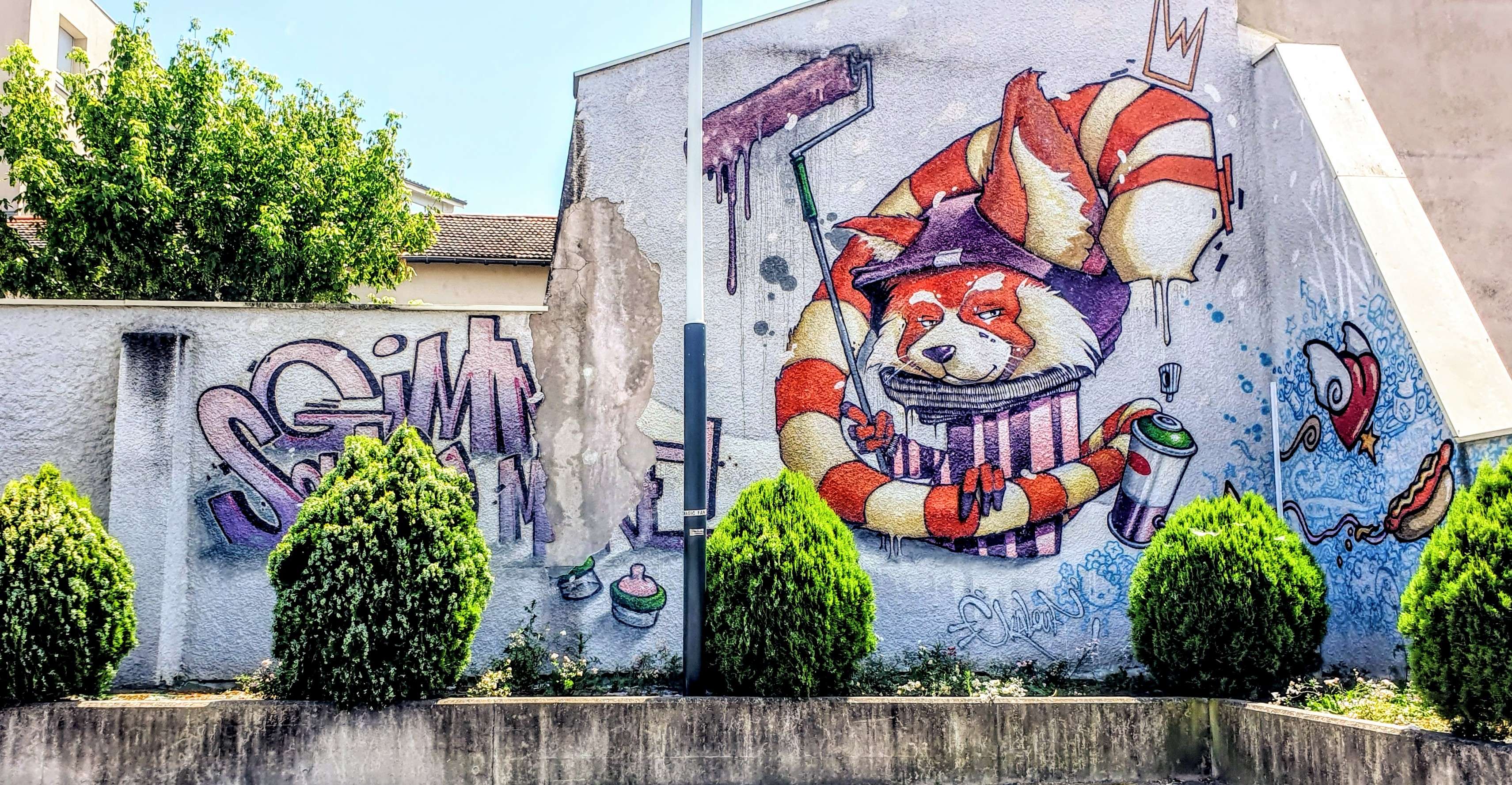 
								Street-art graffiti fresque 
								Jak&eacute;, Kalouf 
									2 Rue Sadi Carnot
									42230
									Roche-la-Moli&egrave;re
									France 
									Pat Finder
								Street-Art-Safari.com
								