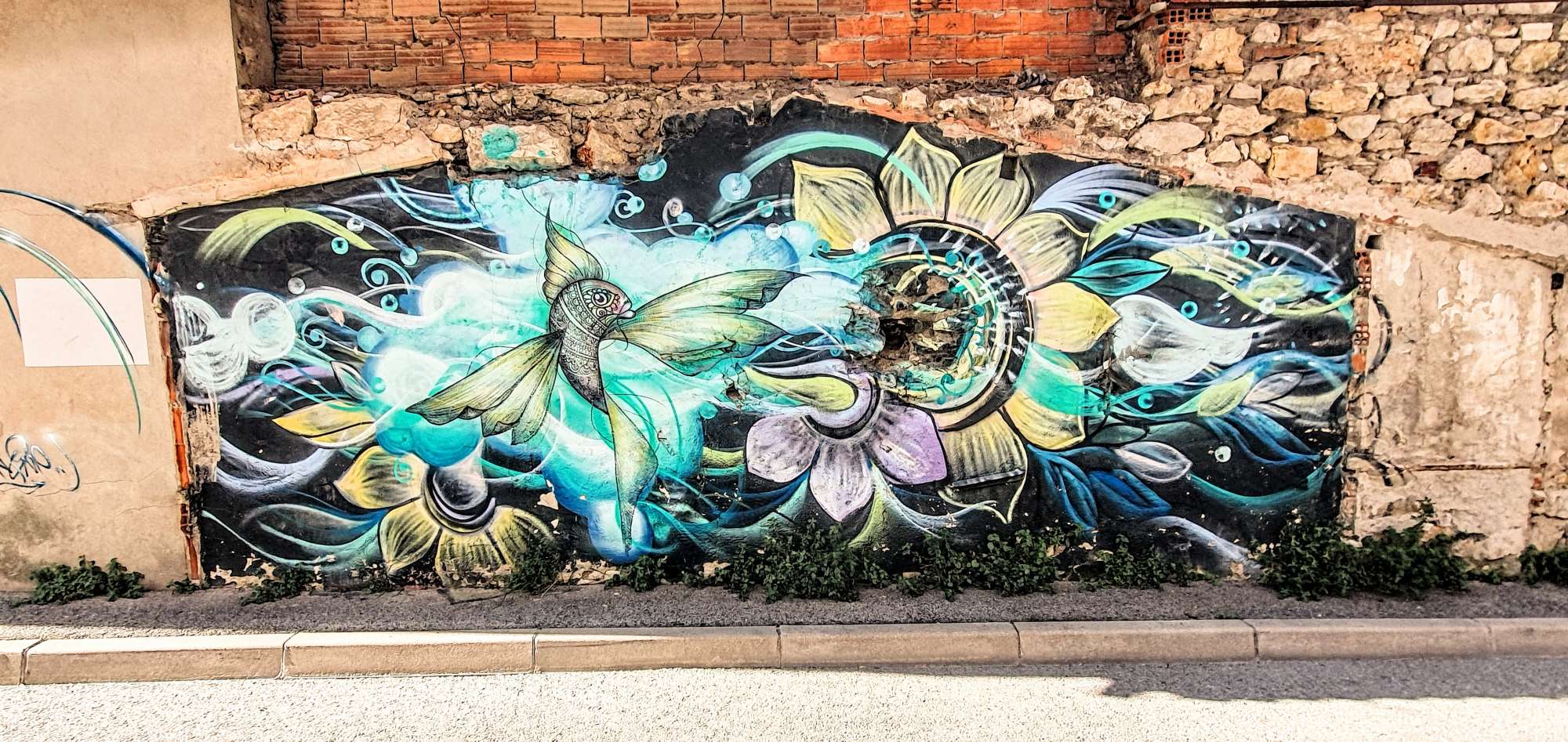 
								Street-art graffiti fresque 
								 
									24 Avenue Pierre Fraysse
									83500
									La Seyne-sur-Mer
									France 
									Pat Finder
								Street-Art-Safari.com
								