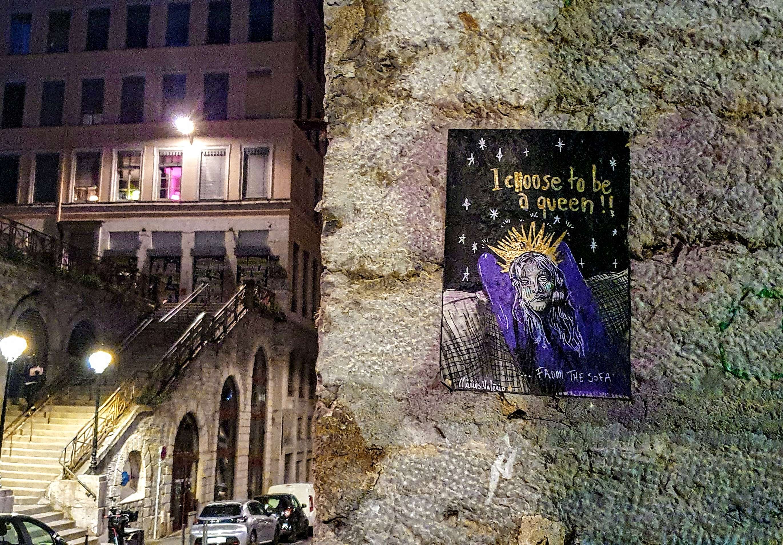 
								Street-art graffiti fresque 
								Marius VALERIO 
									36 Rue Burdeau
									69001
									Lyon
									France 
									AnunaQi
								Street-Art-Safari.com
								