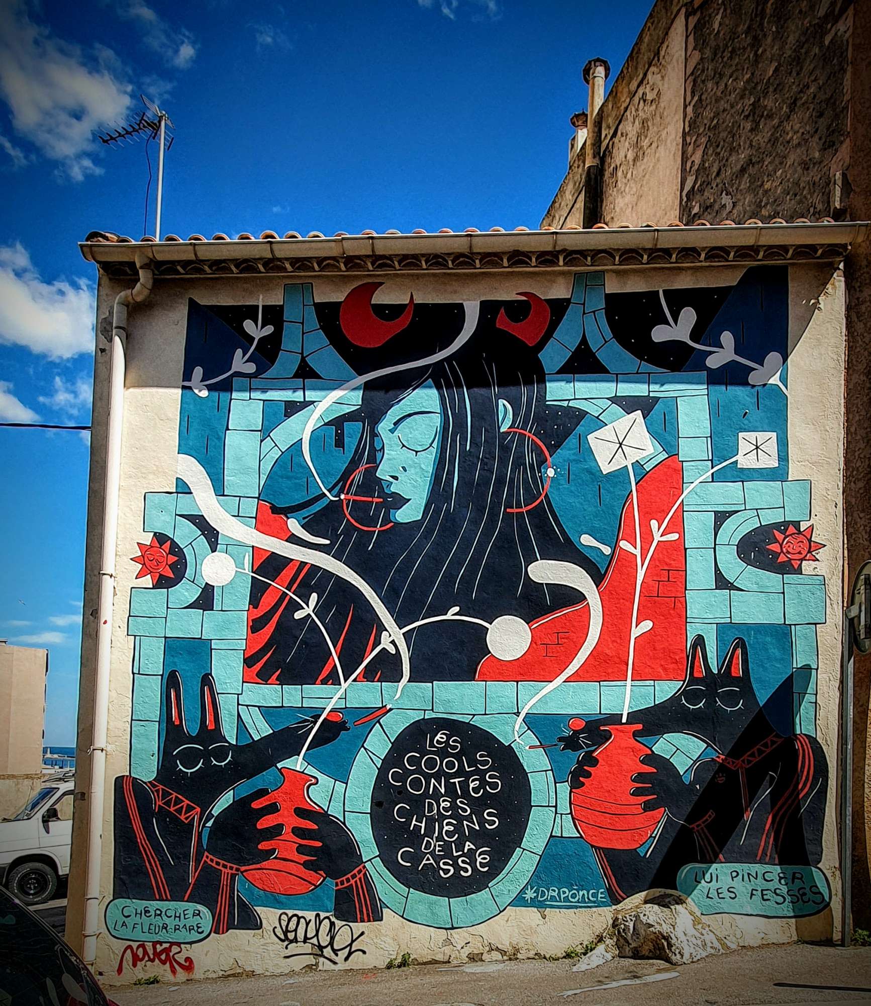 
								Street-art graffiti fresque 
								Dr Ponce 
									1 Rue Villaret Joyeuse
									34200
									S&egrave;te
									France 
									AnunaQi
								Street-Art-Safari.com
								