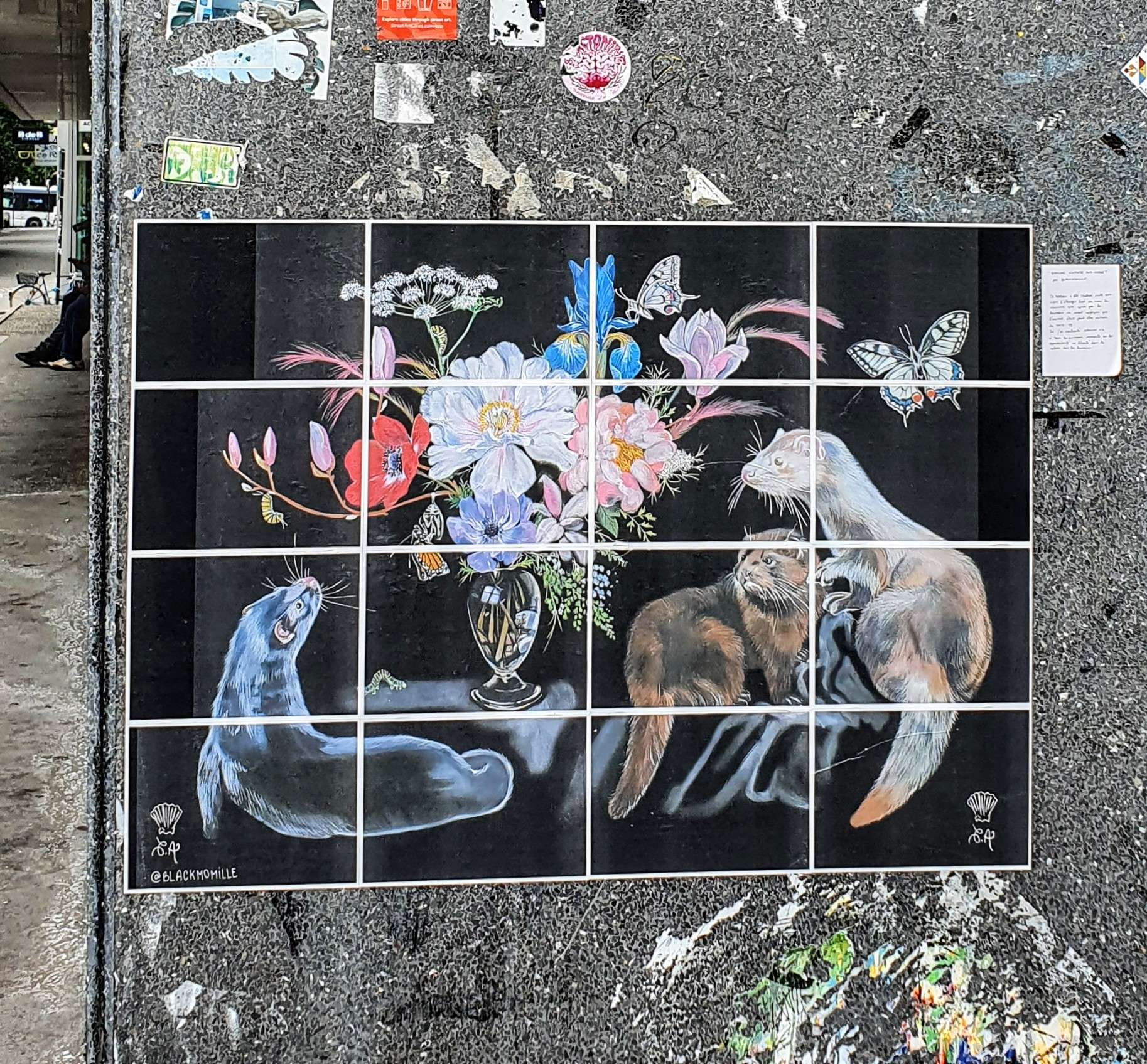 
								Street-art graffiti fresque 
								Blackmomille 
									20 Rue Ren&eacute; Goscinny
									75013
									Paris
									France 
									AnunaQi
								Street-Art-Safari.com
								