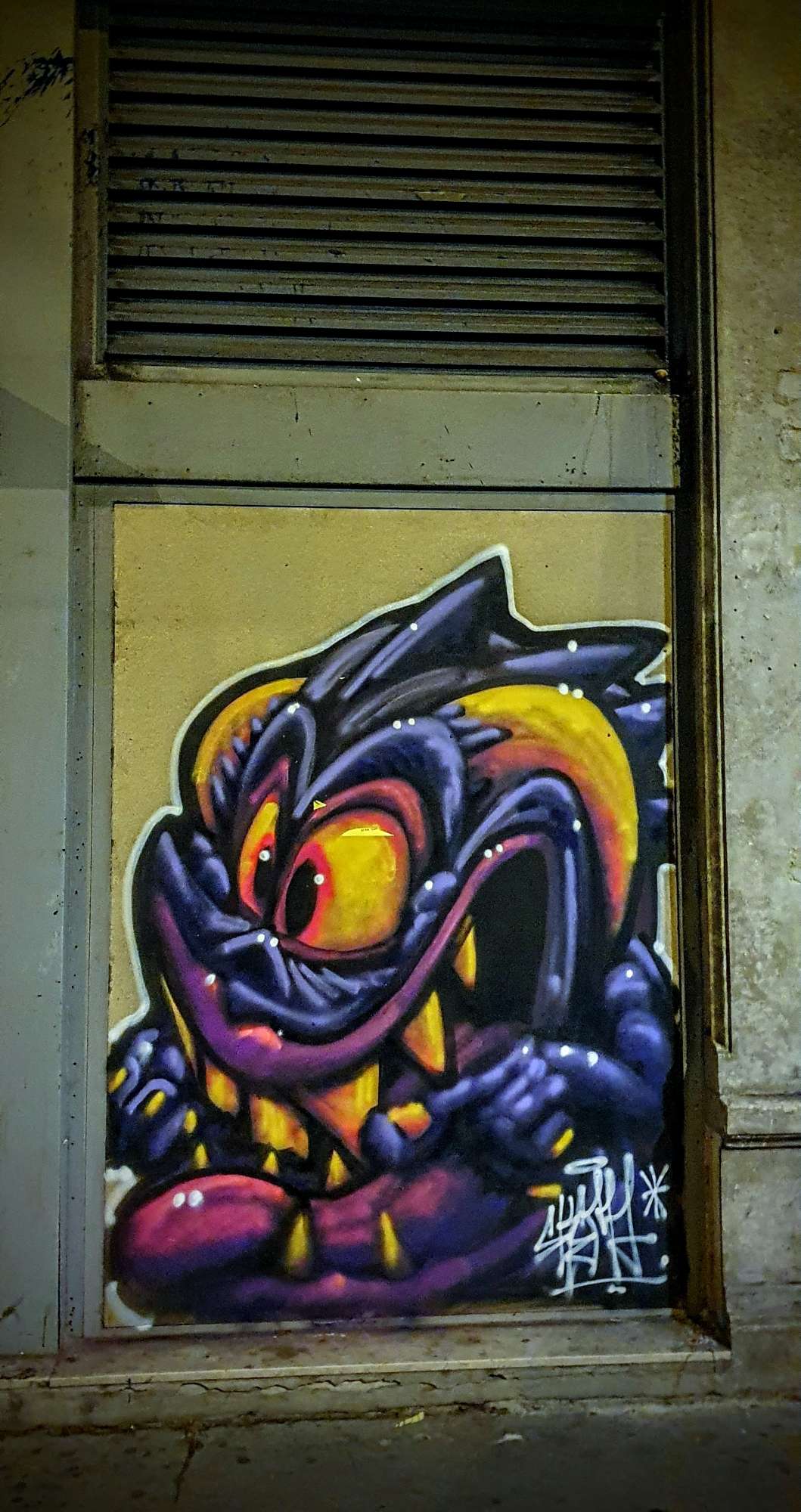 
								Street-art graffiti fresque 
								Skema 
									9 Avenue Jean Jaur&egrave;s
									69007
									Lyon
									France 
									AnunaQi
								Street-Art-Safari.com
								