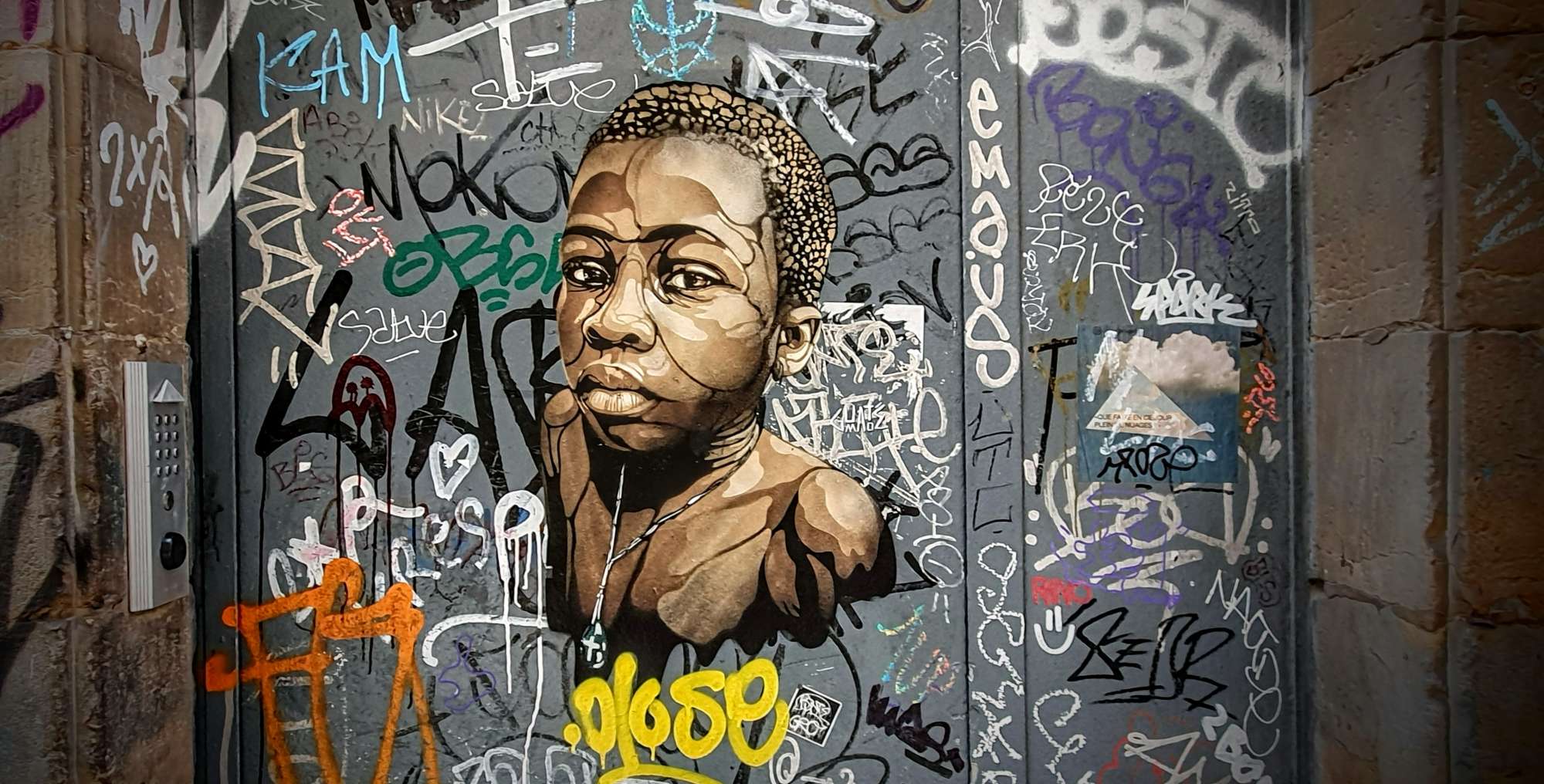 
								Street-art graffiti fresque 
								N&ocirc; 
									1 Rue Ren&eacute; Leynaud
									69001
									Lyon
									France 
									AnunaQi
								Street-Art-Safari.com
								