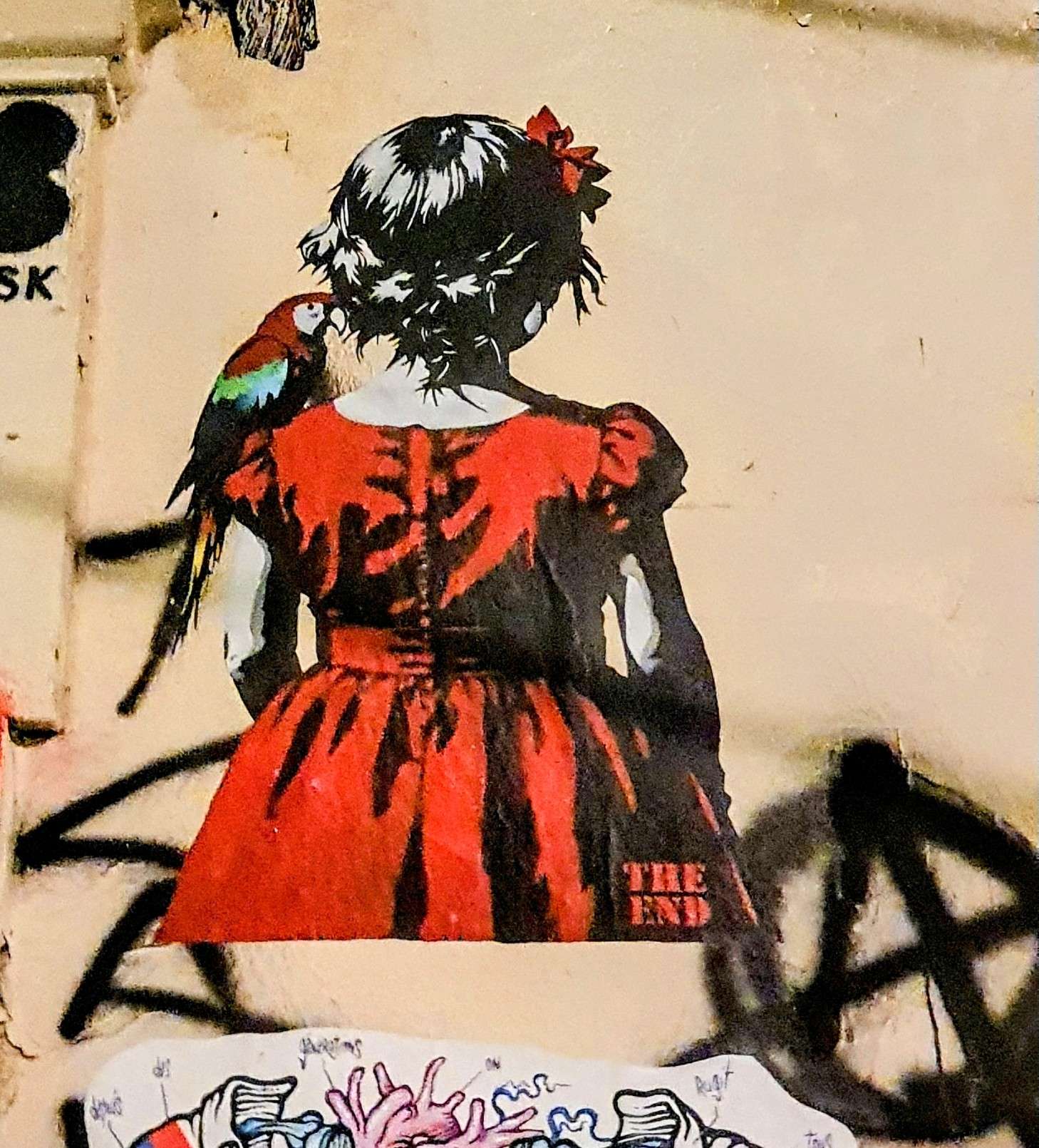 
								Street-art graffiti fresque 
								The End Of  Animals 
									23 Rue des Tables Claudiennes
									69001
									Lyon
									France 
									AnunaQi
								Street-Art-Safari.com
								