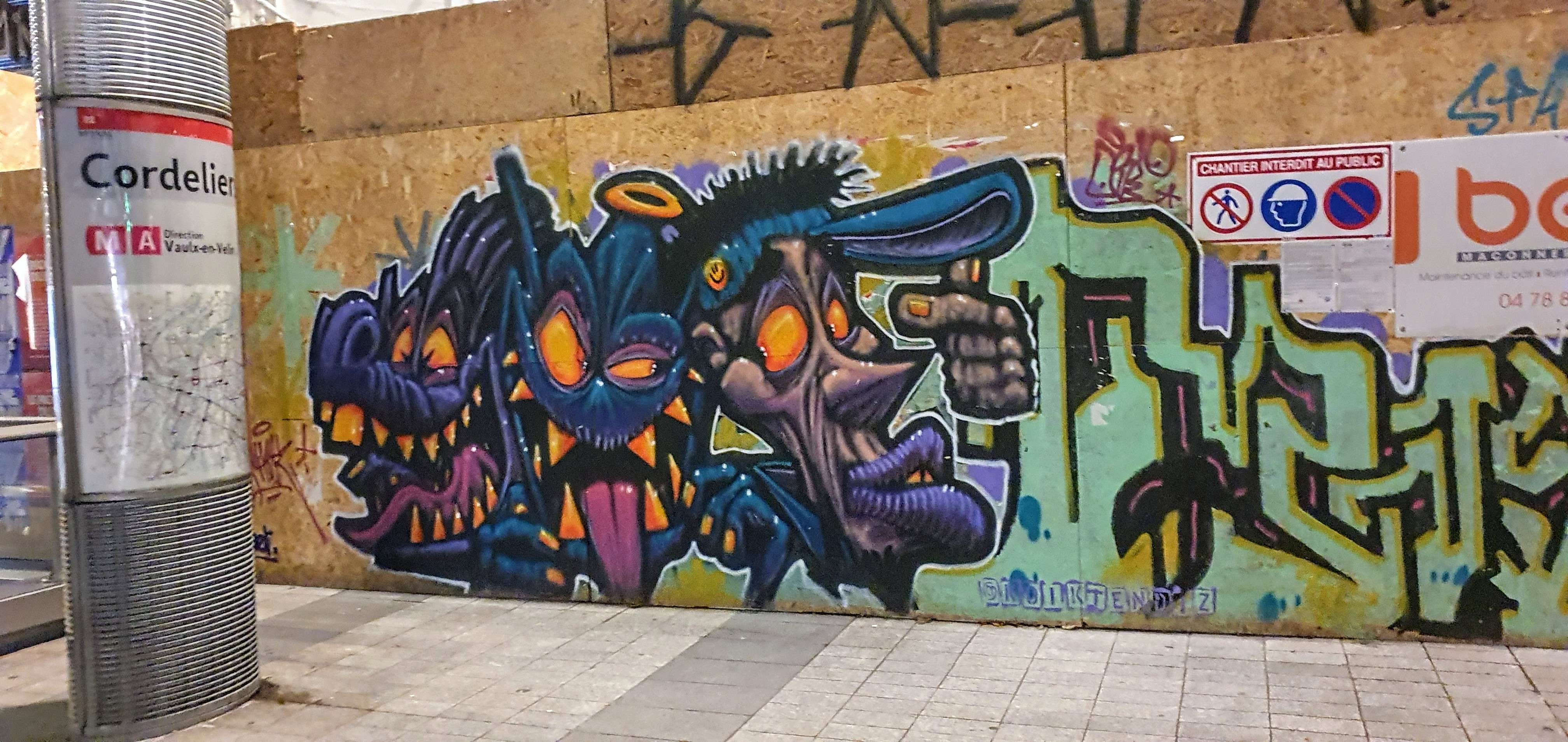 
								Street-art graffiti fresque 
								 
									24 Rue de la R&eacute;publique
									69002
									Lyon
									France 
									AnunaQi
								Street-Art-Safari.com
								