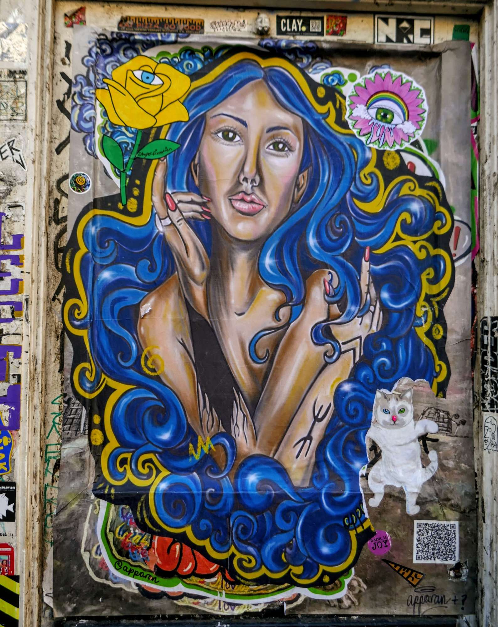 
								Street-art graffiti fresque 
								 
									51 Brick Lane
									E1 6PU
									London
									United Kingdom 
									AnunaQi
								Street-Art-Safari.com
								