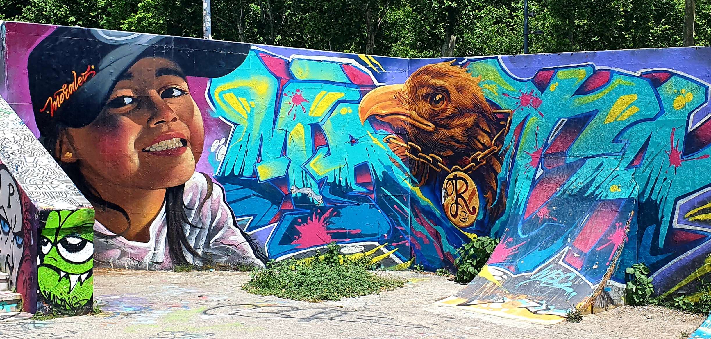 
								Street-art graffiti fresque 
								Huereck, Moralez xv3st 
									102 Quai du G&eacute;n&eacute;ral Sarrail
									69006
									Lyon
									France 
									Laurie Zon
								Street-Art-Safari.com
								