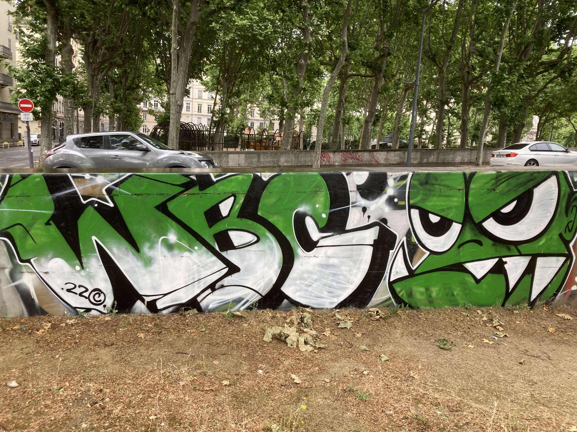 
								Street-art graffiti fresque 
								Swing 
									pont Morand
									69006
									Lyon
									France 
									Karo-Karo Kendrickx
								Street-Art-Safari.com
								